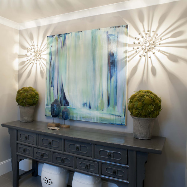 Eclectic Foyer Design Photo by OLGA ADLER INTERIORS Wayfair